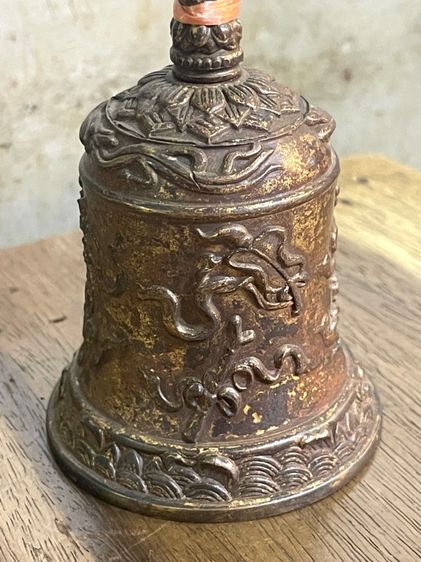 ระฆัง จีนลาย แปดวิเศษของโป๊ยเซียนทองเหลืองสะสมA3 รูปที่ 14