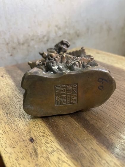 ซุ้มประตู ปลา มังกร ทองเหลืองสะสม  รูปที่ 15