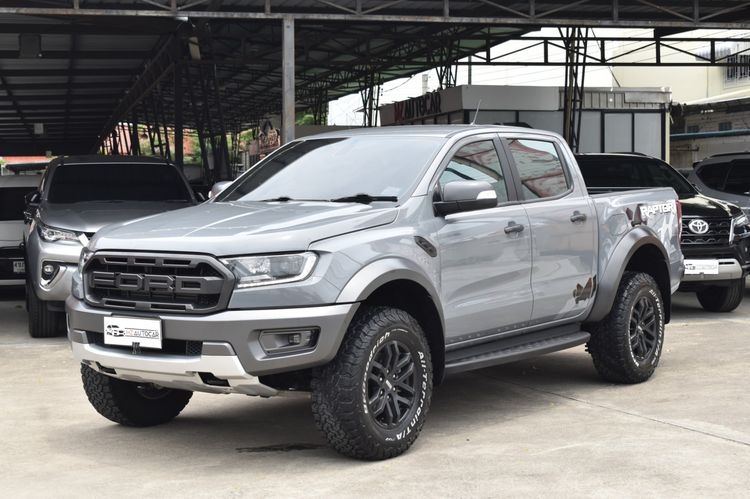 รถ Ford Ranger 2.2 Wildtrak 4WD สี เทา