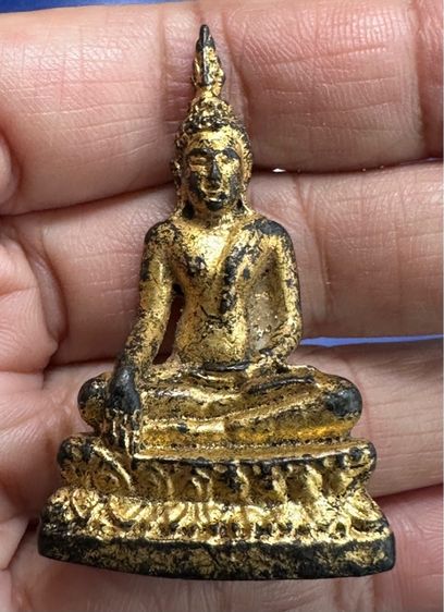 พระบูชาเล็กรัตนะ ลงรักปิดทอง