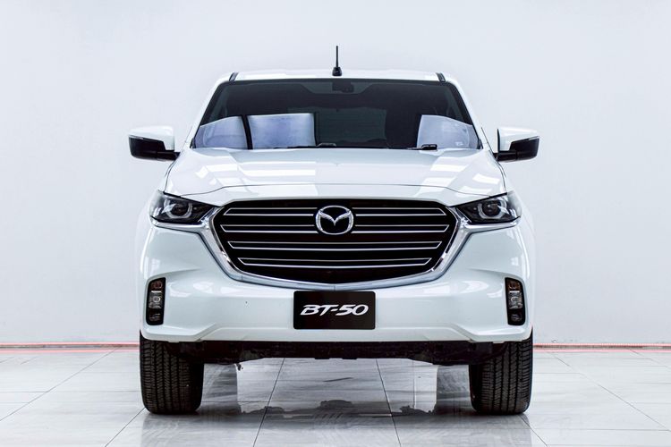 Mazda BT-50 2021 1.9 S Hi-Racer Pickup ดีเซล ไม่ติดแก๊ส เกียร์ธรรมดา ขาว รูปที่ 4