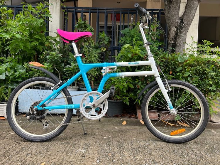 จักรยานพับ เจ้าของขายเอง giant lifeway ล้อ 20” พับได้ปกติ เกียร์ shimano