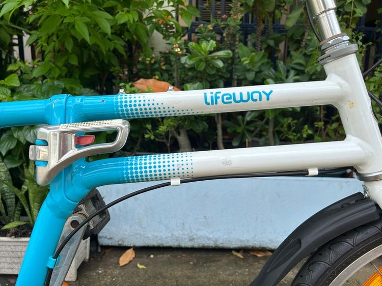 จักรยานพับ เจ้าของขายเอง giant lifeway ล้อ 20” พับได้ปกติ เกียร์ shimano รูปที่ 6