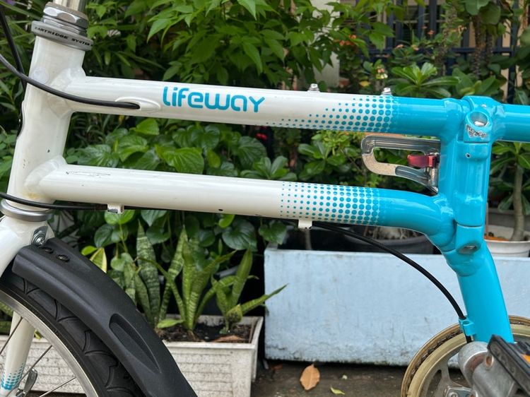 จักรยานพับ เจ้าของขายเอง giant lifeway ล้อ 20” พับได้ปกติ เกียร์ shimano รูปที่ 5