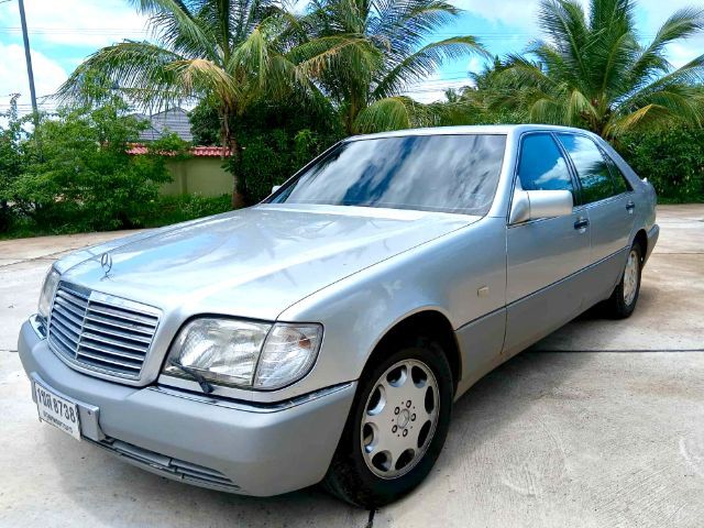 Mercedes-Benz S-Class 1993 S500 Sedan เบนซิน ไม่ติดแก๊ส เกียร์อัตโนมัติ เทา รูปที่ 3