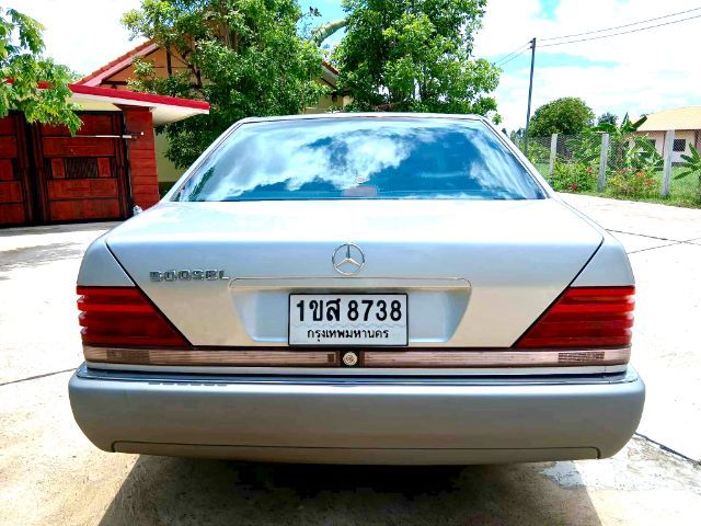 Mercedes-Benz S-Class 1993 S500 Sedan เบนซิน ไม่ติดแก๊ส เกียร์อัตโนมัติ เทา รูปที่ 3