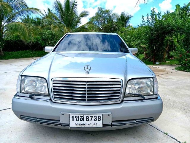 Mercedes-Benz S-Class 1993 S500 Sedan เบนซิน ไม่ติดแก๊ส เกียร์อัตโนมัติ เทา รูปที่ 2