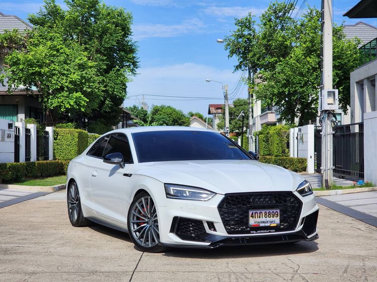Audi Audi A5 2017 2.0 Sportback 45 TFSI Quattro S Line 4WD Sedan เบนซิน ไม่ติดแก๊ส เกียร์อัตโนมัติ ขาว รูปที่ 2
