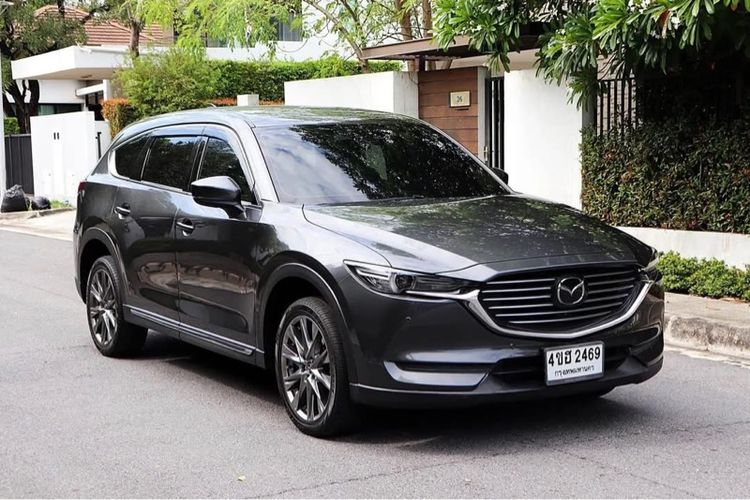 Mazda CX-8 2021 2.2 XDL Utility-car ดีเซล ไม่ติดแก๊ส เกียร์อัตโนมัติ เทา รูปที่ 2