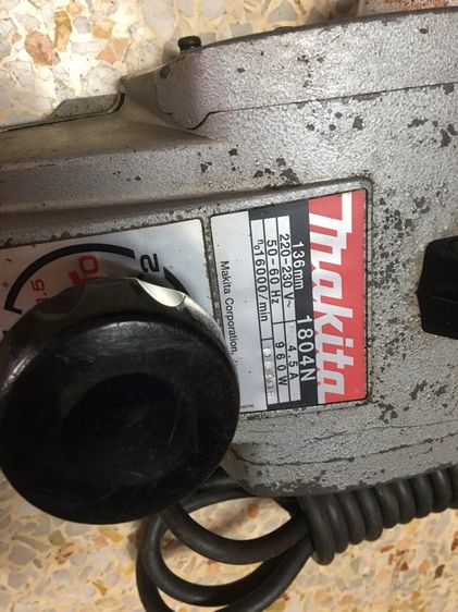 กบไสไม้ 5 นิ้ว makita 1804N พร้อมใช้งานแท้ รูปที่ 3