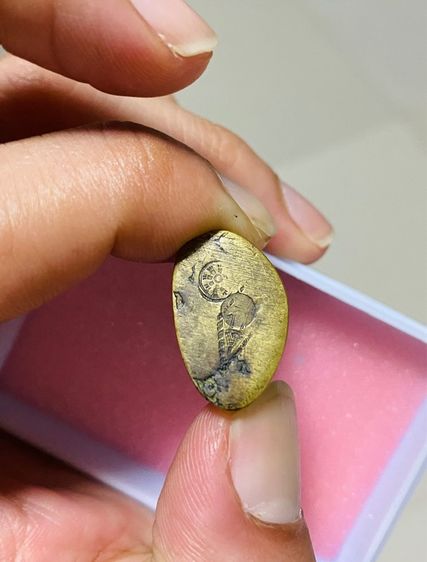 พระหล่อโบราณพระพุทธชินราช ลป.เผือก วัดกิ่งแก้ว  ออกวัดบางด้วน ปี 2493 รูปที่ 5