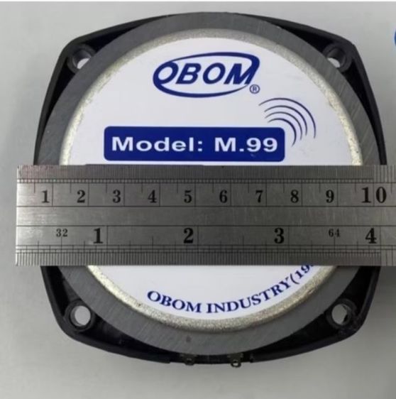 แหลมทวิตเตอร์ M.99 สภาพนางฟ้า สินค้ามีจำนวน 12ตัว หรือทักมาสอบถามได้ครับ รูปที่ 4