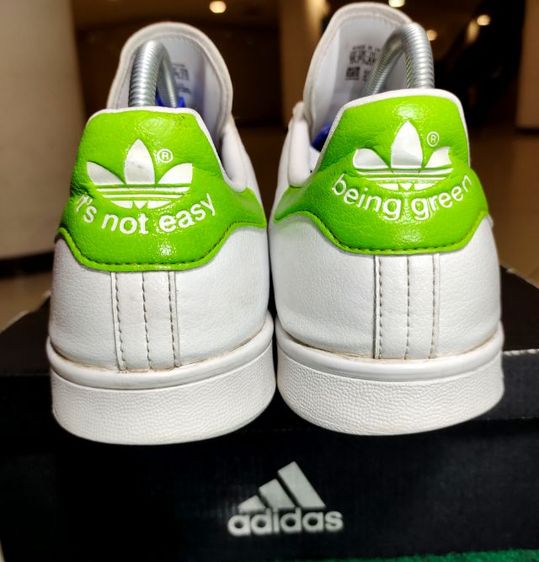 รองเท้า💥 adidas stan smith  กบ KERMIT 💥ของแท้‼️สวยๆ เดิมๆ สภาพดี💥ไซร์ 44 รูปที่ 11