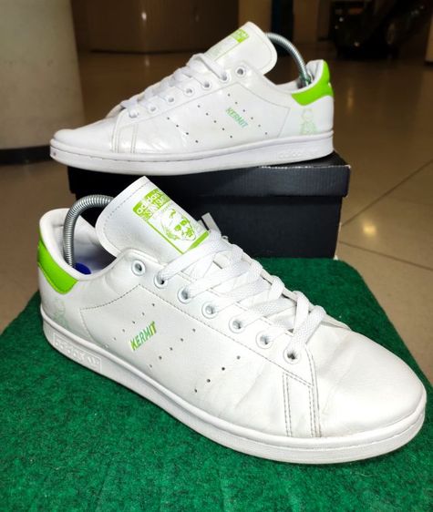 รองเท้า💥 adidas stan smith  กบ KERMIT 💥ของแท้‼️สวยๆ เดิมๆ สภาพดี💥ไซร์ 44 รูปที่ 2