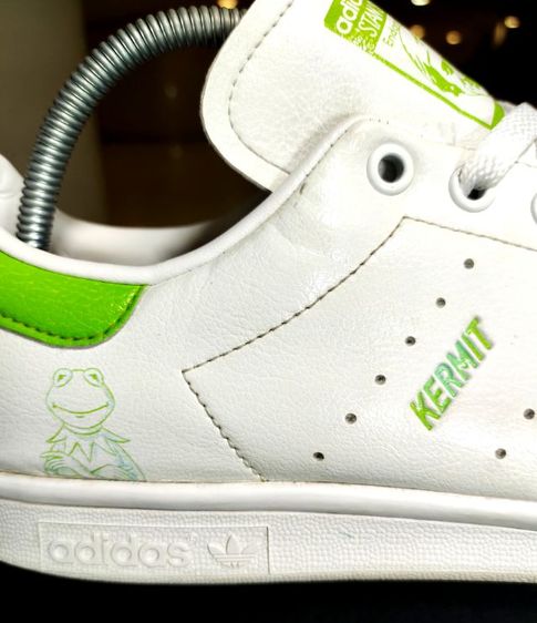 รองเท้า💥 adidas stan smith  กบ KERMIT 💥ของแท้‼️สวยๆ เดิมๆ สภาพดี💥ไซร์ 44 รูปที่ 18