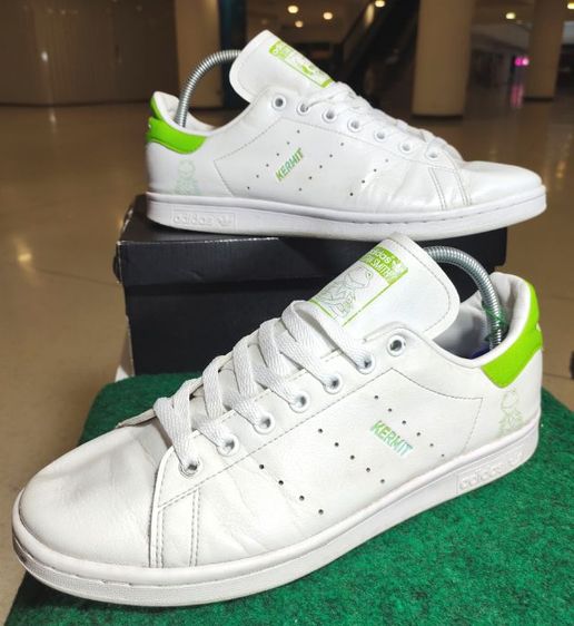 รองเท้า💥 adidas stan smith  กบ KERMIT 💥ของแท้‼️สวยๆ เดิมๆ สภาพดี💥ไซร์ 44 รูปที่ 3