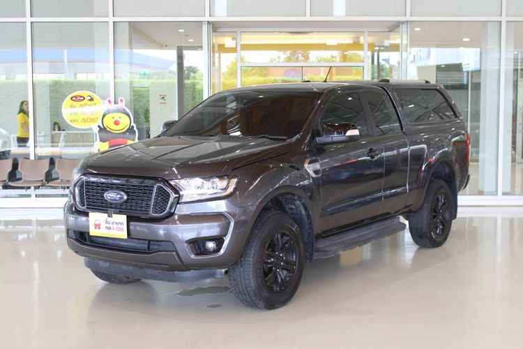 รถ Ford Ranger 2.2 XLT สี เทา