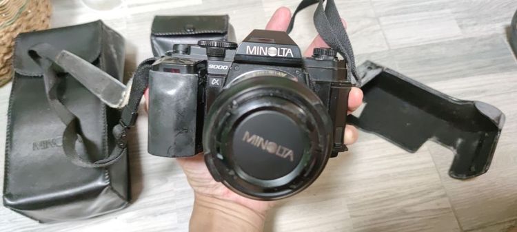อื่นๆ กล้องฟิมล์ Minolta a9000 เลนซูม 35-70mm แฟรช 2800AF และ 4000AF