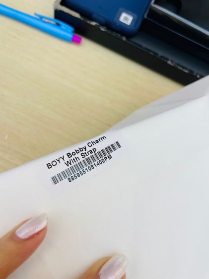 กระเป๋า boy mini ม่วง ลาเวนเดอร์ รูปที่ 6