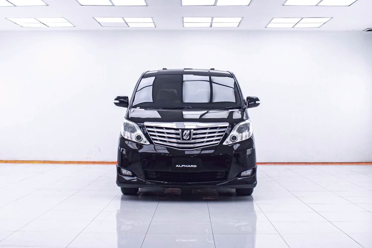 Toyota Vellfire 2010 2.4 V Utility-car เบนซิน ไม่ติดแก๊ส เกียร์อัตโนมัติ ดำ รูปที่ 4