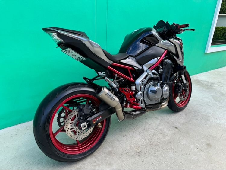 Kawasaki Z900 ABS เทาดำแดง ปี 2018 จด 2019 รถสวย  รูปที่ 3