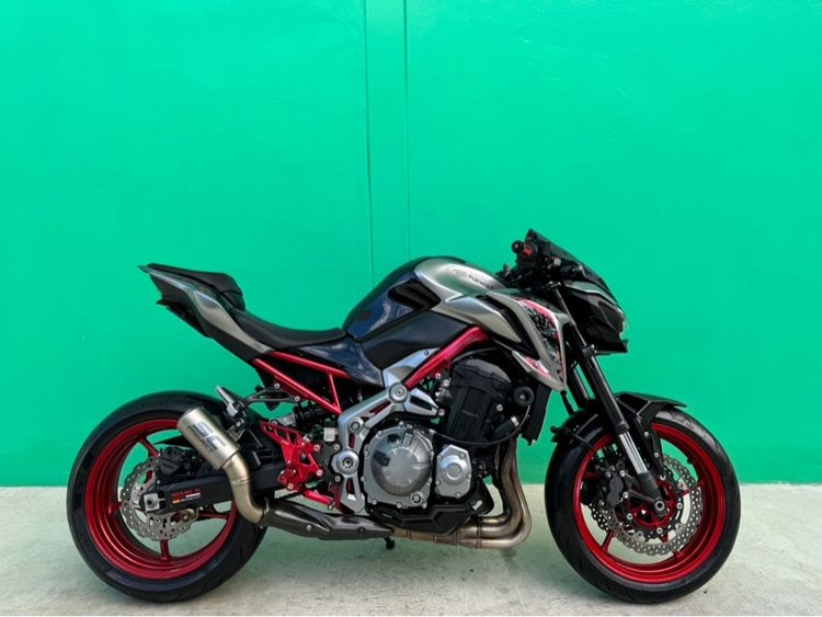 Kawasaki Z900 ABS เทาดำแดง ปี 2018 จด 2019 รถสวย 