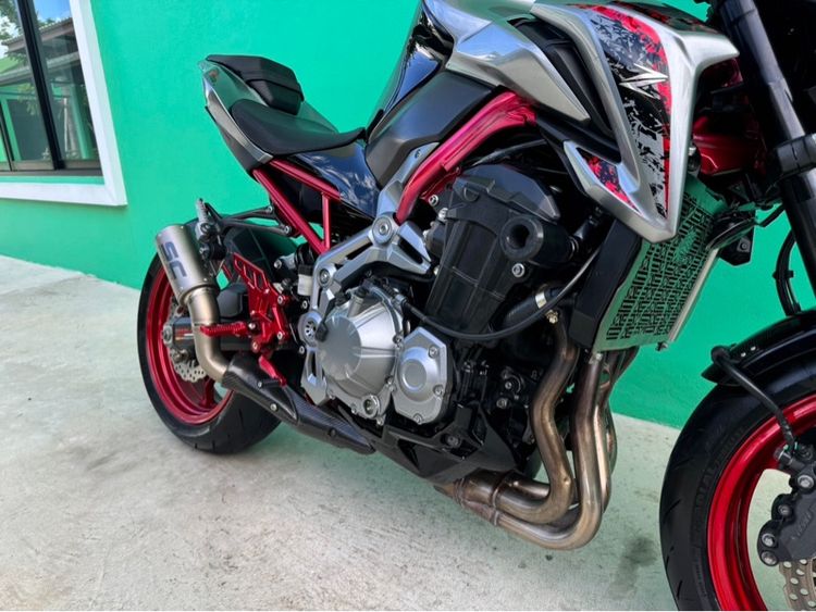Kawasaki Z900 ABS เทาดำแดง ปี 2018 จด 2019 รถสวย  รูปที่ 9