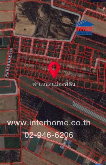 ไม่ใช่ ที่ดินเปล่า 636 ตร.ว. ที่ดินเปล่า ใกล้ อบต.บัวปากท่า ถนนบางบัวทอง-สุพรรณบุรี ถนนหมายเลข340 บางเลน นครปฐม รูปที่ 3