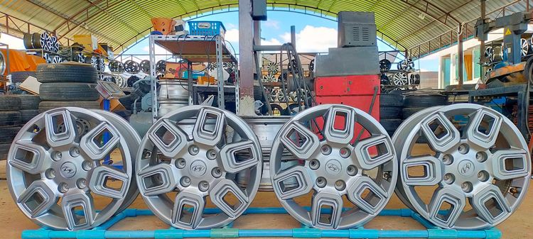 แม็กฮุนได ขอบ17 กว้าง6.5 et48 ใส่ฮุนได h1 หรือ hyundai รูปที่ 10