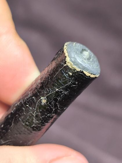 ตะกรุดโทนมหาปราบ หลวงพ่อปาน วัดมงคลโคธาวาส(วัดบางเหี้ย) สมุทรปราการ เนื้อตะกั่วถักเชือกลงรัก สร้างปี 2420-2453 เก่าถึงยุคแบบฉบับ100ปี รูปที่ 13