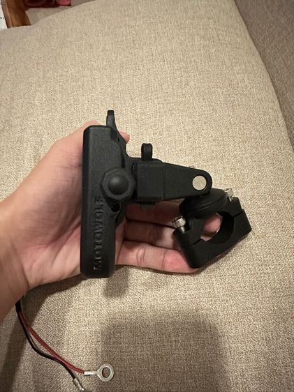 MOTOWOLF ที่จับมือถืออลูมิเนียม รุ่น 2805 ของแท้ รูปที่ 2