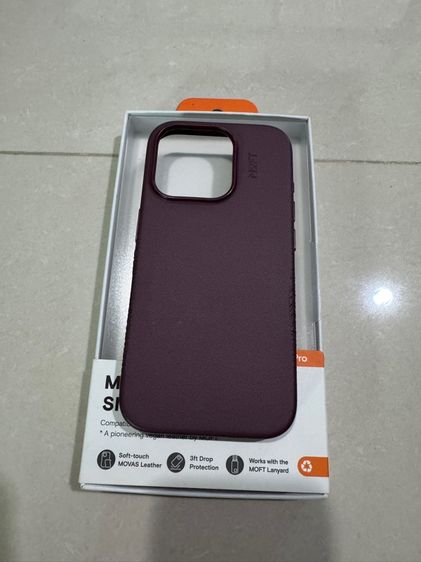 MOFT Snap Phone Case MOVAS™ for iPhone 15 Series- Magnetic Compatible，Vegan Leather For iPhone 15 Case 	เคสไอโฟน 15 รูปที่ 2