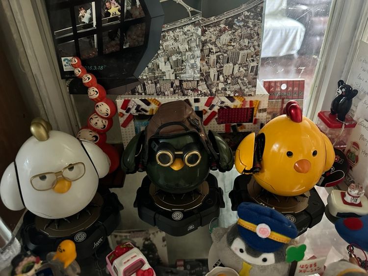 โมเดลหุ่นยนต์มือ2 อีเจี๊ยบหุ่นเหล็ก สุดโหด  Aggy open Fire Aggy หุ่นยนต์ ไก่เหล็ก