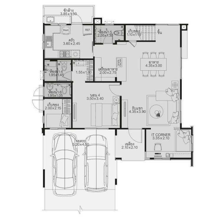 Land and Houses เลี้ยงสัตว์ได้ มีบางส่วน Mantana Westgate (มัณฑนา เวสต์เกต) 4 ห้องนอน 5 ห้องน้ำ รูปที่ 2