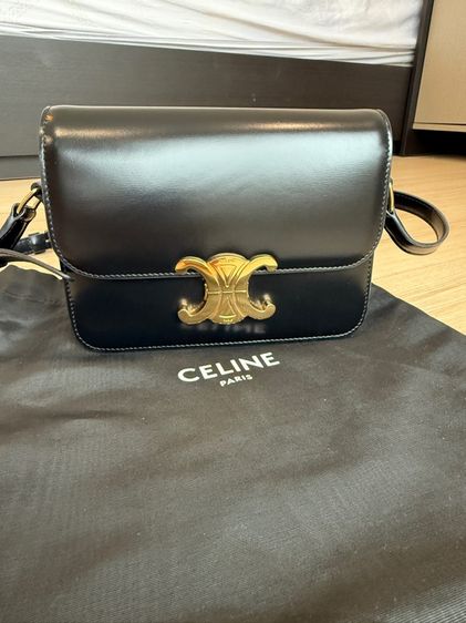 Used likednew Celine TEEN TRIOMPHE BAG IN SHINY CALFSKIN