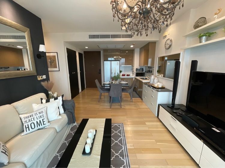 ตกแต่งครบ Sansiri Siri at Sukhumvit สิริแอทสุขุมวิท BTSทองหล่อ 2นอน 70sqm วิวสระ ชั้นสูง พร้อมอยู่ Ashton Morph ทองหล่อ สุขุมวิท38 BTSทองหล่อ  รูปที่ 3