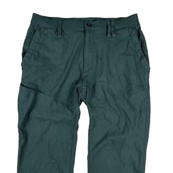 กางเกง fieldcore ผ้ายืดกันน้ำ แท้ 💯 size วัดจริงเอว 31-34 ใส่ได้ยาว 38.5 ปลายขา 6.8 นิ้ว สภาพใหม่มาก ทรงสวย สีเขียวทหาร รูปที่ 2