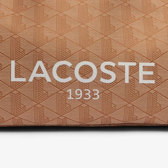 Lacoste Women Large  tote Beige รูปที่ 8