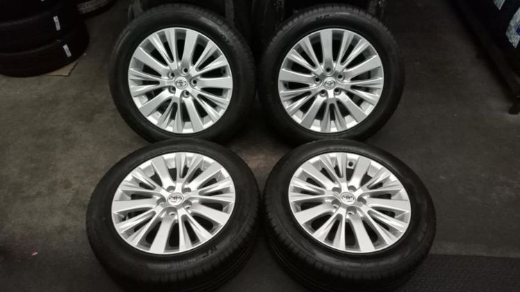 ล้อแม็กอัลพาทขอบ18 5รู114 พร้อมยาง