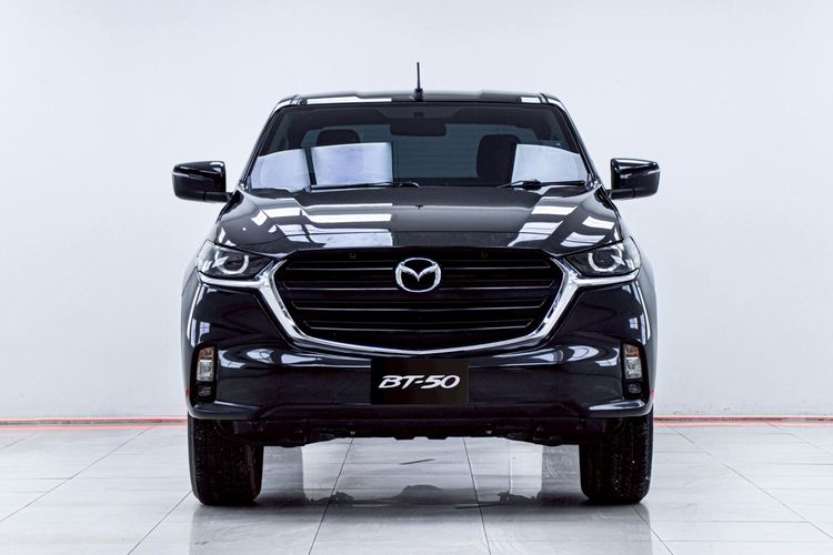 Mazda BT-50 2022 1.9 S Hi-Racer Pickup ดีเซล ไม่ติดแก๊ส เกียร์ธรรมดา ดำ รูปที่ 4
