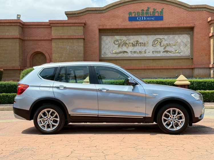 BMW X3 2012 2.0 xDrive20d Highline 4WD Utility-car ดีเซล เกียร์อัตโนมัติ น้ำเงิน รูปที่ 3