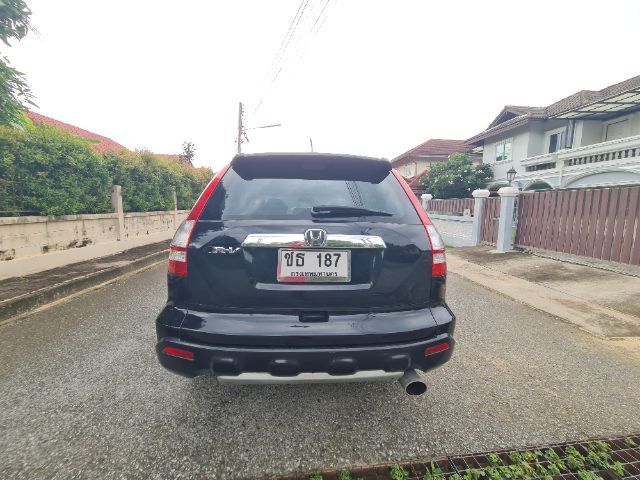 Honda CR-V 2007 2.0 S Utility-car เบนซิน ไม่ติดแก๊ส เกียร์อัตโนมัติ ดำ รูปที่ 4