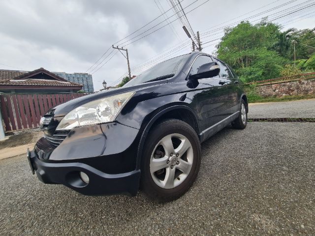 Honda CR-V 2007 2.0 S Utility-car เบนซิน ไม่ติดแก๊ส เกียร์อัตโนมัติ ดำ รูปที่ 3