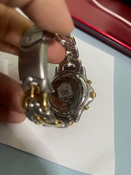 Tag Heuer Gold Chronograph  รูปที่ 5