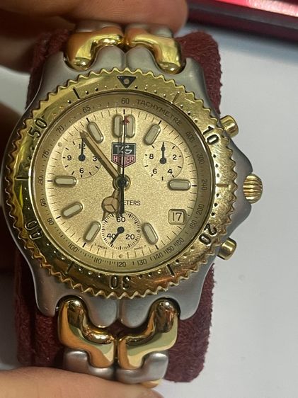 Tag Heuer Gold Chronograph  รูปที่ 2