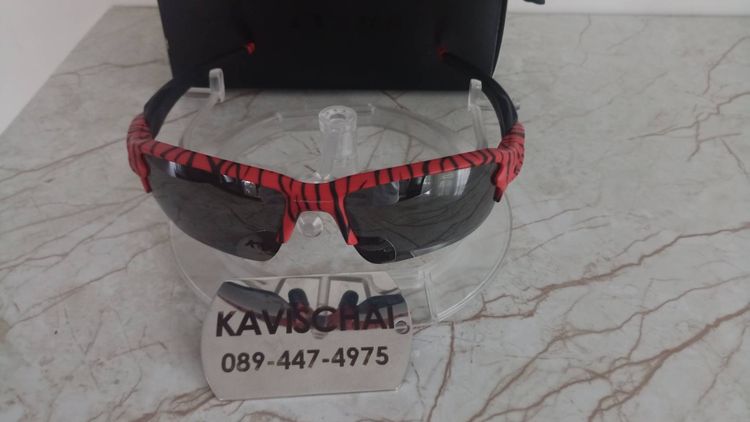 oakley flak jacket 2.0 red tiger รูปที่ 11