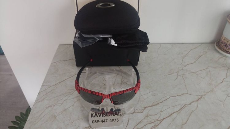 oakley flak jacket 2.0 red tiger รูปที่ 10