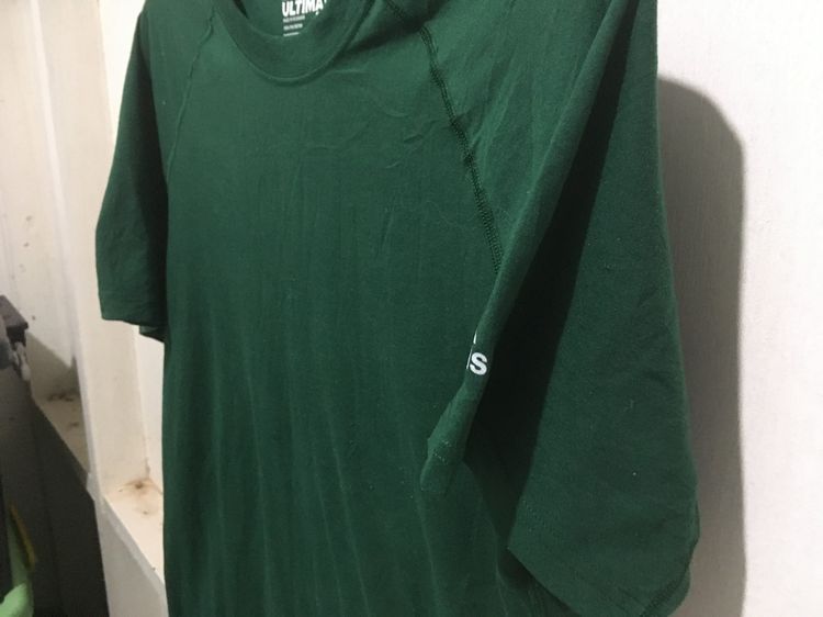 เสื้อยืด CLIMALITE แบรนด์ Adidas สีเขียว รูปที่ 5