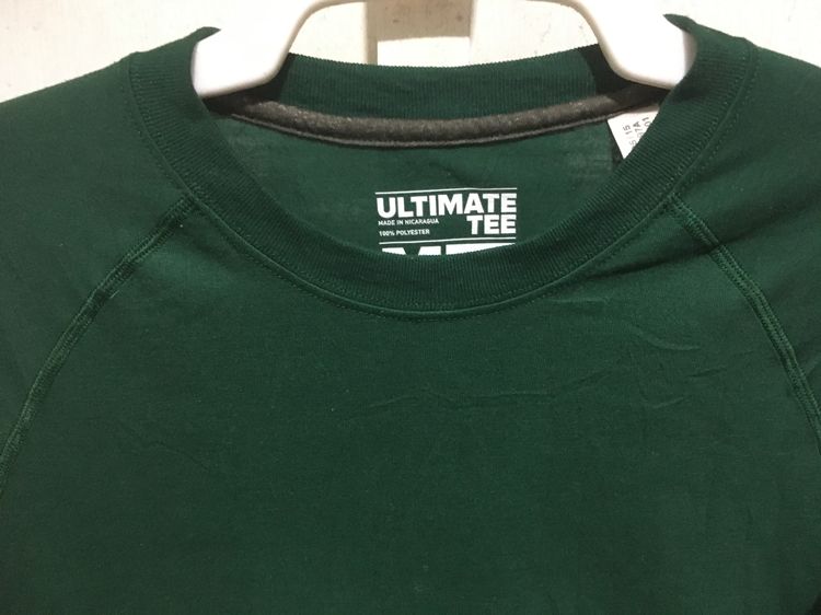 เสื้อยืด CLIMALITE แบรนด์ Adidas สีเขียว รูปที่ 3