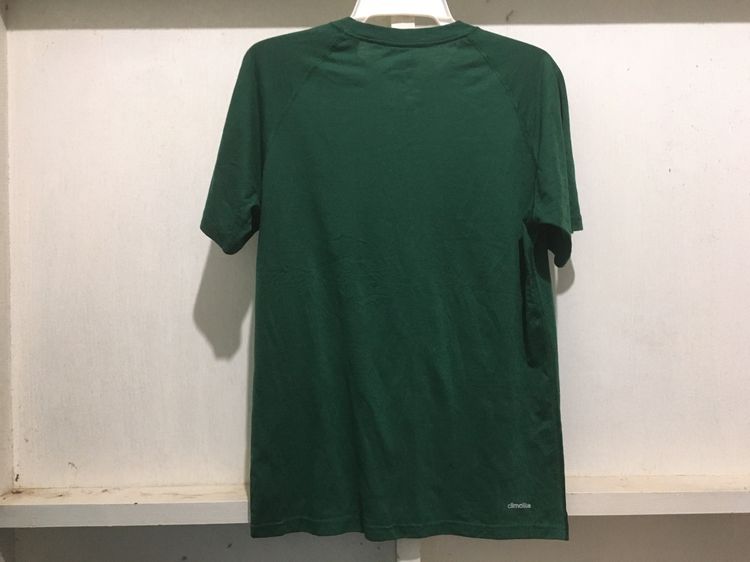 เสื้อยืด CLIMALITE แบรนด์ Adidas สีเขียว รูปที่ 2